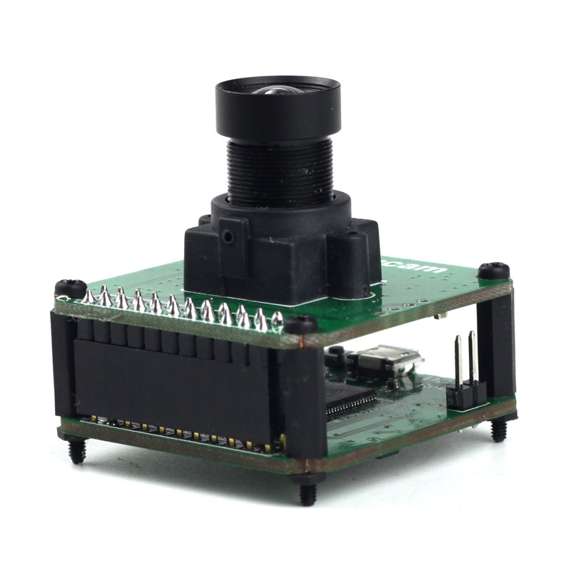 Side view of the Arducam USB Shield