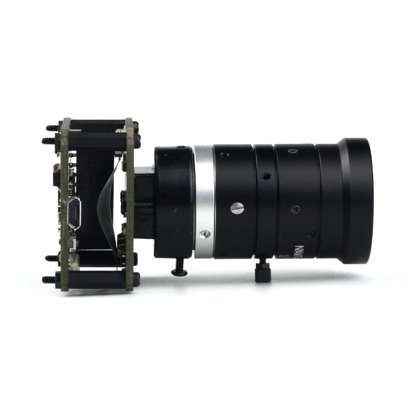 USB Camera Shield with a huge CS mount lens