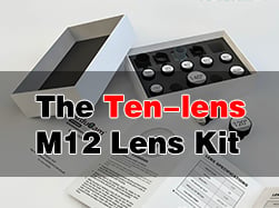Arducam M12 Mount Lens Kit for Raspberry Pi and Arduino Cameras