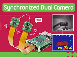 Wanna Use Synchronized Dual Camera for Raspberry Pi 4 or Stereo Camera HAT for Pi 3B+/3? Arducam Makes Them All Come True
