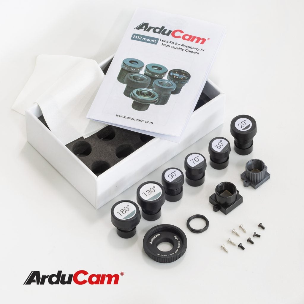 m12 lenses for Raspberry Pi High Quality Camera