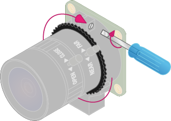 cs mount back focus ring