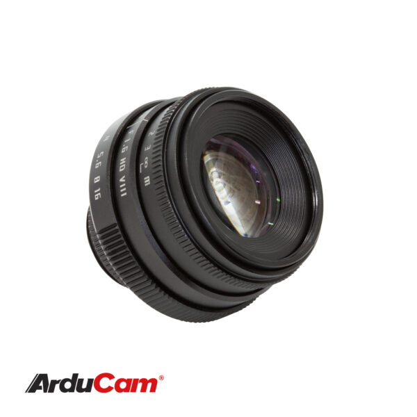 F1 Raspberry Pi Arducam 35mm F1.6 Mirrorless C-Mount Lens for Raspberry Pi HQ Camera ...