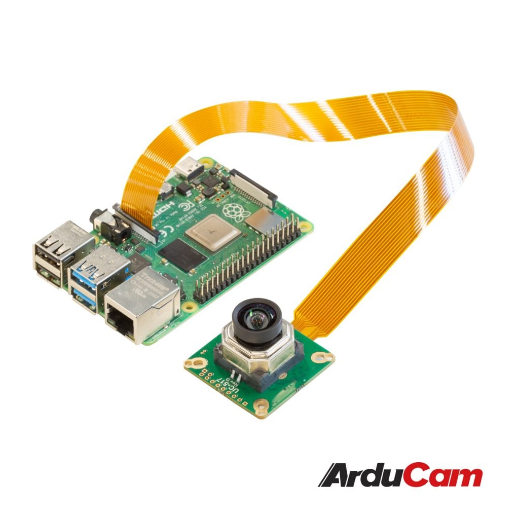 raspberry pi high quality camera 12mp imx477 motorized focus autofocus connection