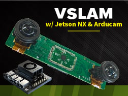 Building A V-SLAM System with Jetson Xavier NX and An Arducam Stereo Camera