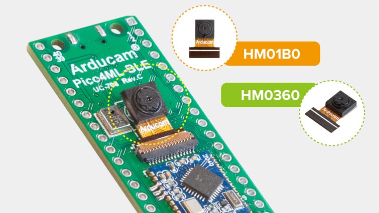 pico4ml ble supports interchangable camera modules