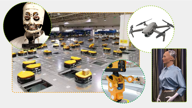 real world applications with target tracking cameras