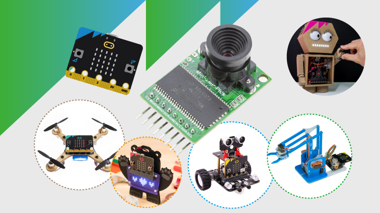 you can use arducam mini to build more advanced microbit camera projects and robots