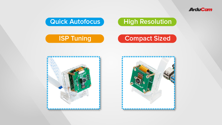 16mp and 21mp high resolution and autofocus cameras for Raspberry Pi