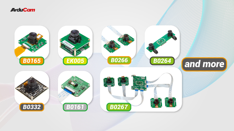 monochrome global shutter cameras for Raspberry Pi