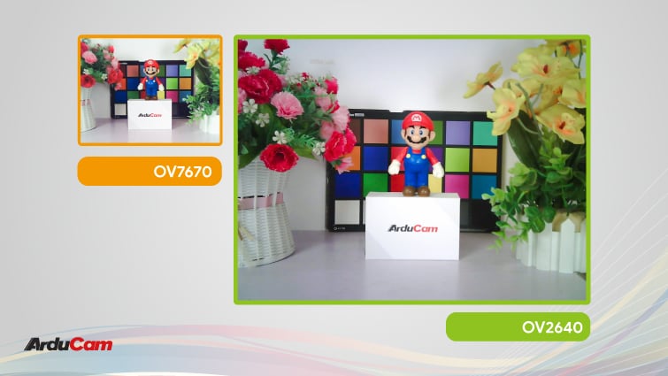 sample photos taken by ov7670 and ov2640