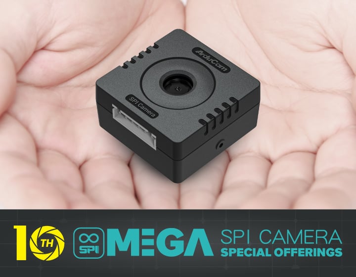 arducam mega is built for 8 bit 16 bit 32 bit mcus