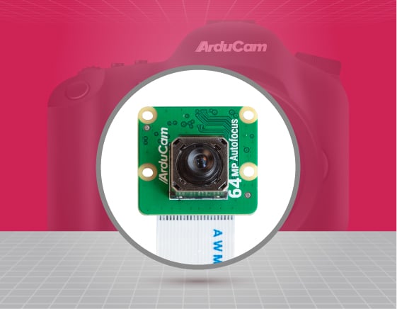 64 megapixels for every raspberry pi user
