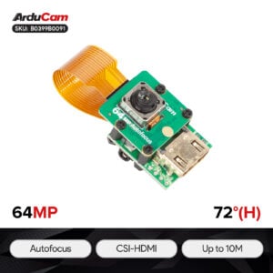 Arducam 64MP HDMI Pi B0399B0091 1