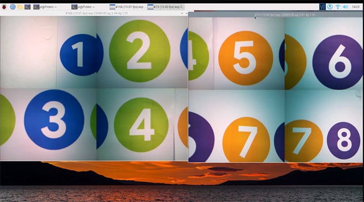 8cam on cm4 screen