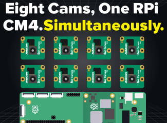 Running 8 Cameras Simultaneously on Raspberry Pi Compute Module 4