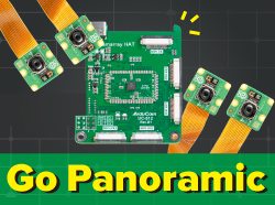 Go Panoramic w/ Four IMX708 Cams & Our HAT.