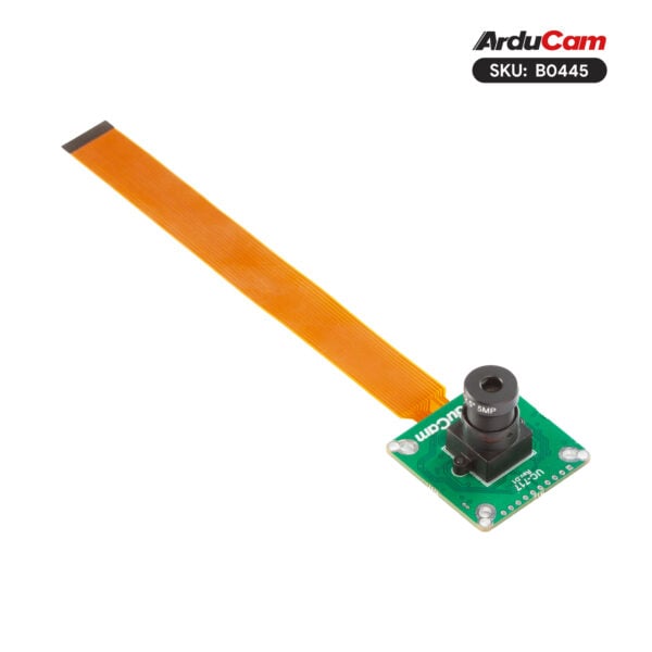 1.58MP IMX296 Color Global Shutter Camera Module with M12 Lens for