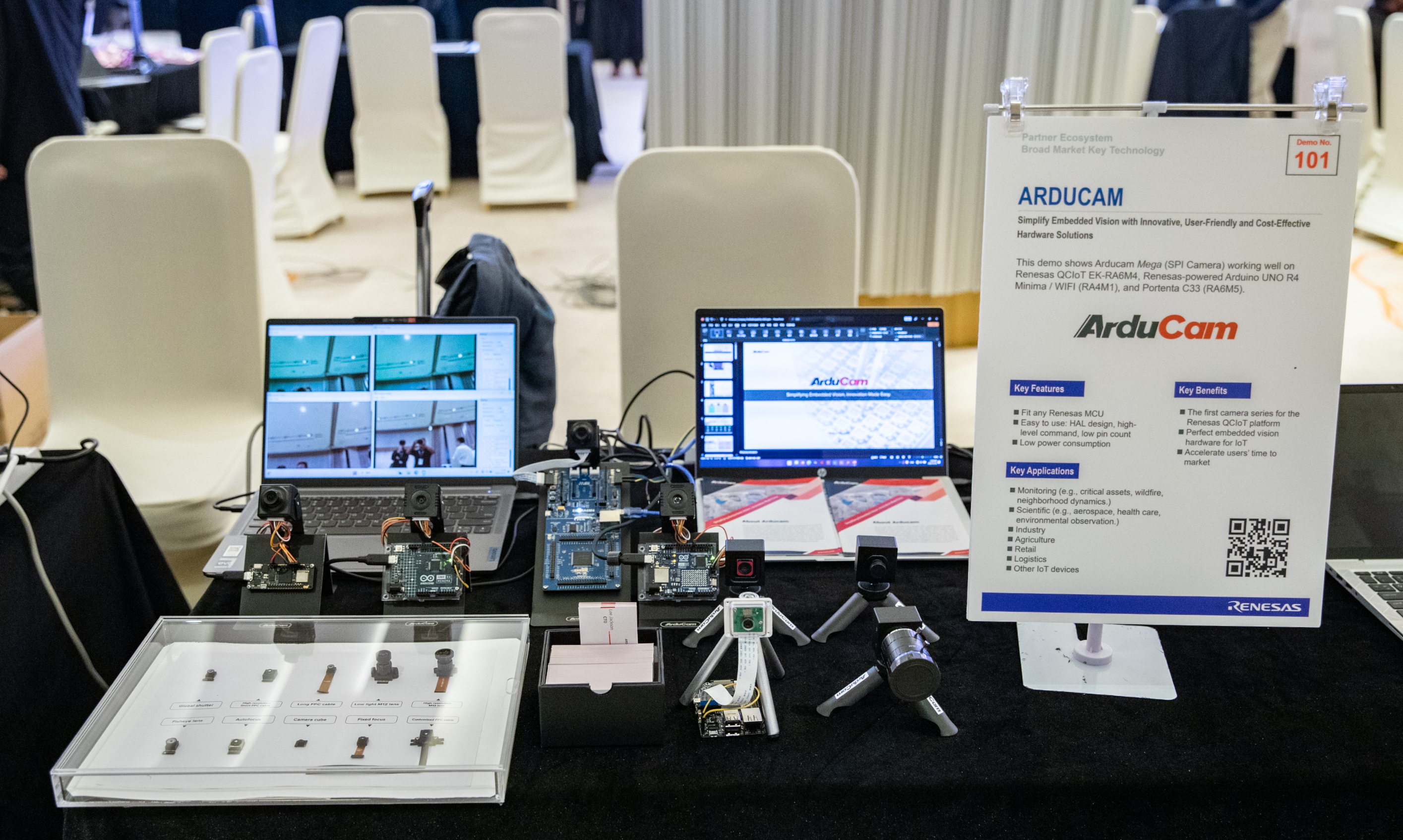 arducam demo in the demo night