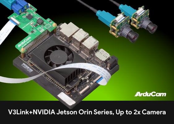 Arducam website landing page v3link nvidia part